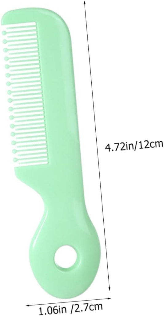 4Pcs Newborn Baby Comb Set Wide Tooth Detangling Combs for Toddler Hair Care
