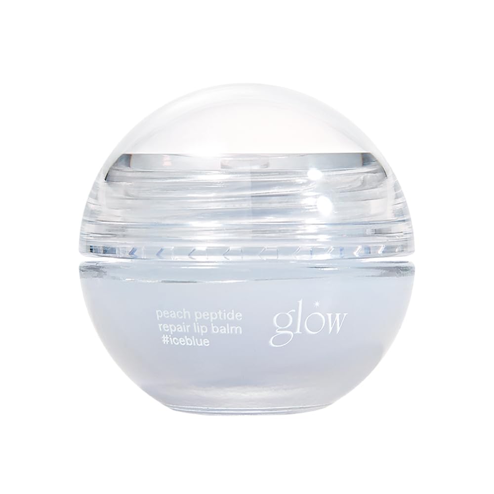 Glow Peach Lip Balm – Peptide Repair, Cruelty-Free
