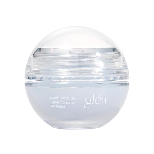 Glow Peach Lip Balm – Peptide Repair, Cruelty-Free