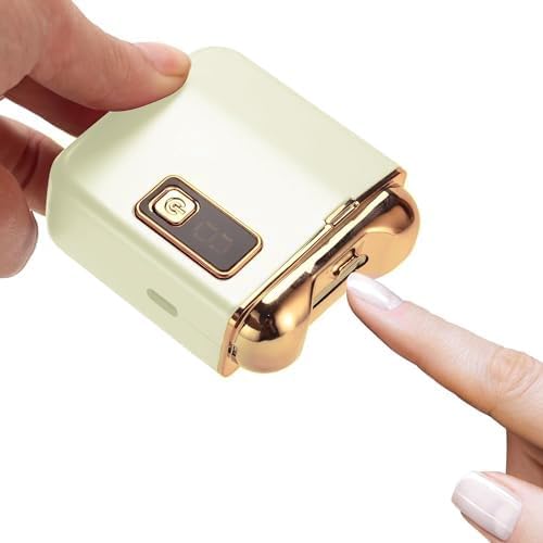Electric Nail Clipper with LED – USB Rechargeable Trimmer