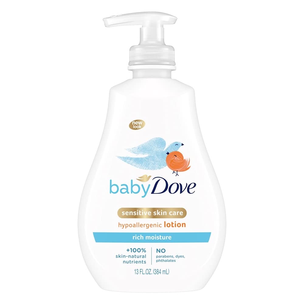 Baby Lotion Rich Moisture 13oz 2 Pack Hypoallergenic Gentle Hydration