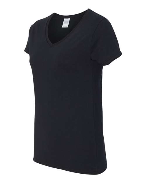 Heavy Cotton™ Women’s V-Neck T-Shirt | USA Decoration