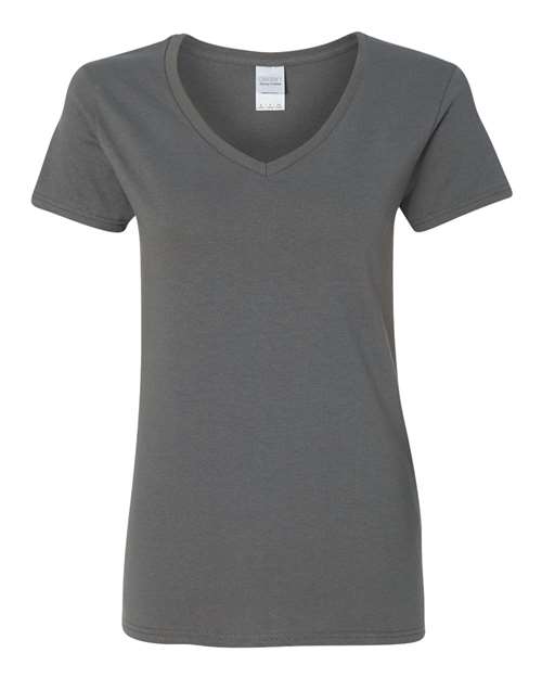 Heavy Cotton™ Women’s V-Neck T-Shirt | USA Decoration