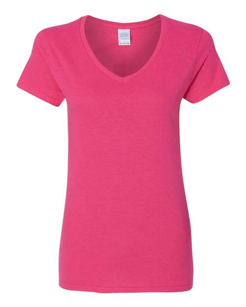 Heavy Cotton™ Women’s V-Neck T-Shirt | USA Decoration