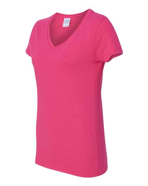 Heavy Cotton™ Women’s V-Neck T-Shirt | USA Decoration