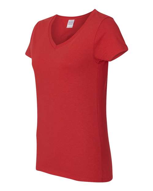 Heavy Cotton™ Women’s V-Neck T-Shirt | USA Decoration