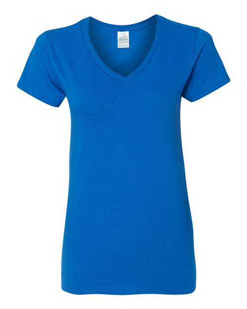 Heavy Cotton™ Women’s V-Neck T-Shirt | USA Decoration