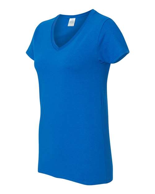 Heavy Cotton™ Women’s V-Neck T-Shirt | USA Decoration