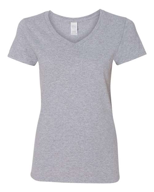 Heavy Cotton™ Women’s V-Neck T-Shirt | USA Decoration