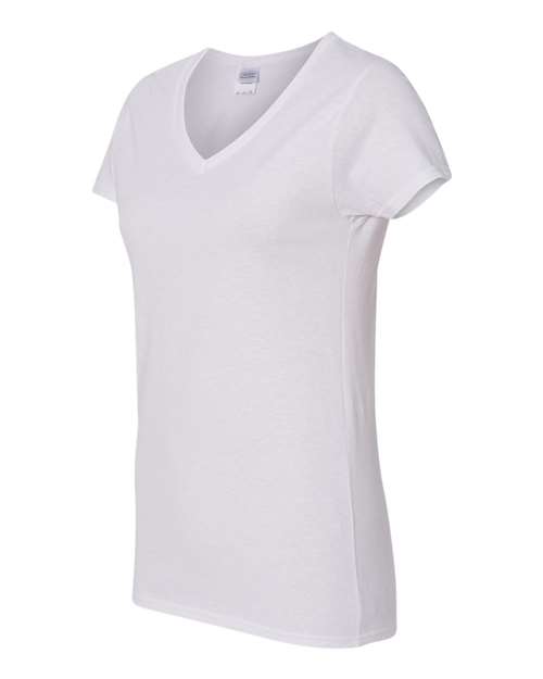 Heavy Cotton™ Women’s V-Neck T-Shirt | USA Decoration