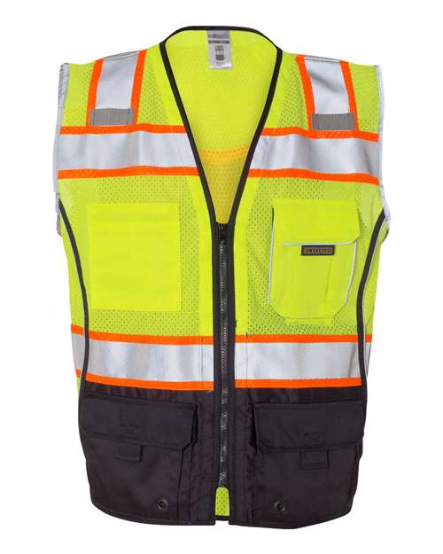 Premium Black Series® Black Bottom Class 2 Vest | USA Decoration