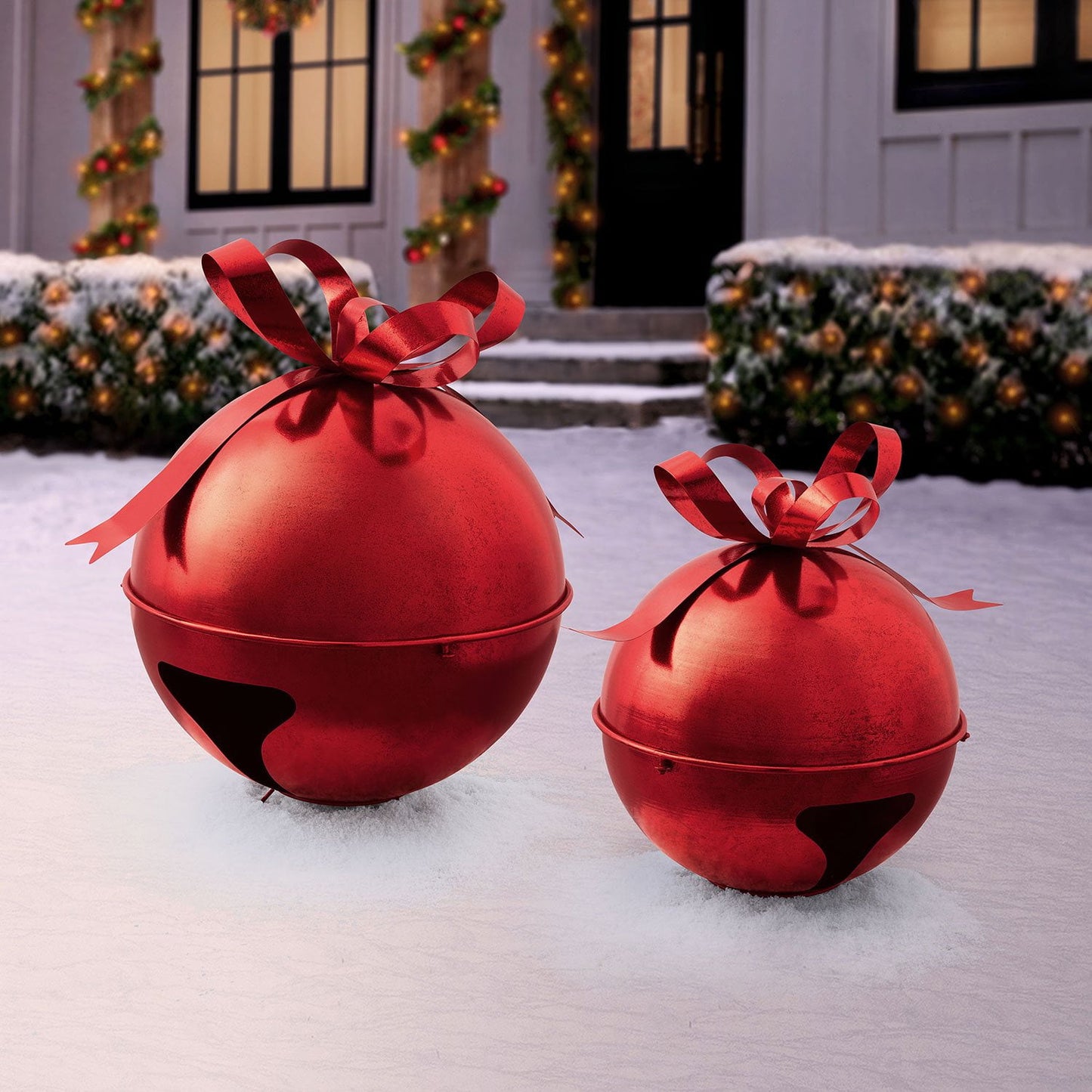Member's Mark Oversized Jingle Bell Décor, Set of 2 | USA Decoration®