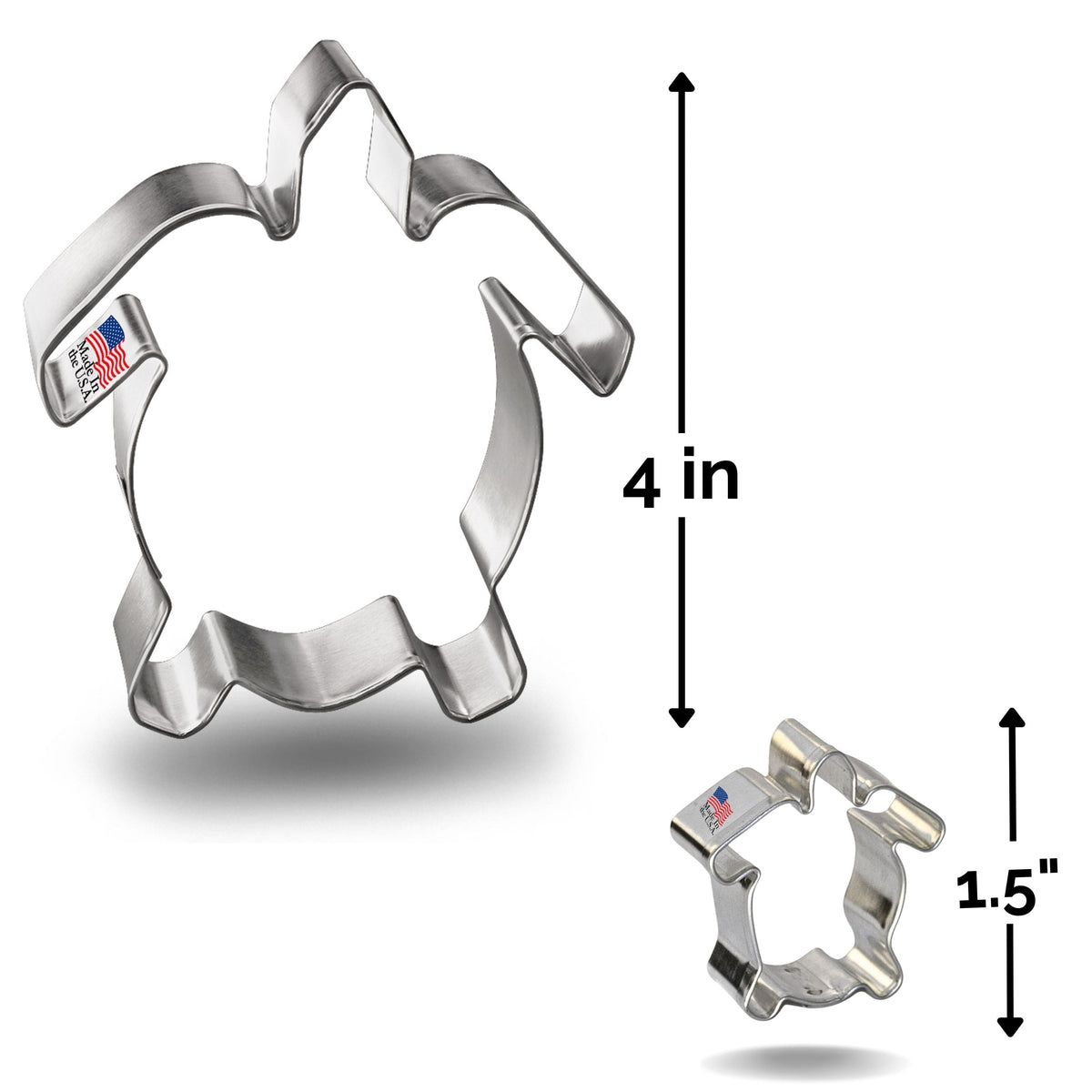 Sea Turtle Cookie Cutter 2 Pc Set HS0551