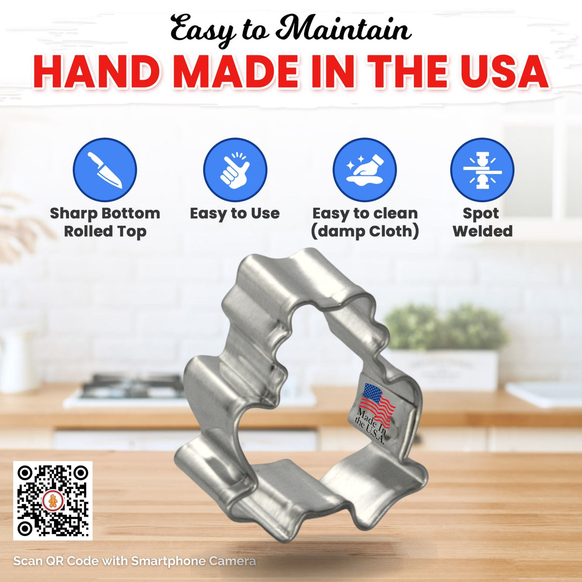 Mini Frog Cookie Cutter 1.5 In. M135