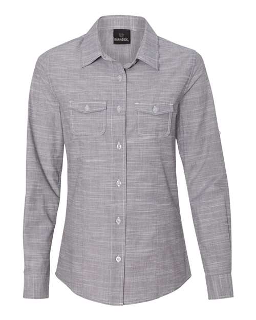 Women's Textured Solid Shirt | USA Decoration