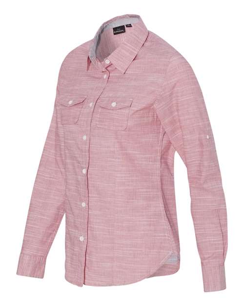 Women's Textured Solid Shirt | USA Decoration