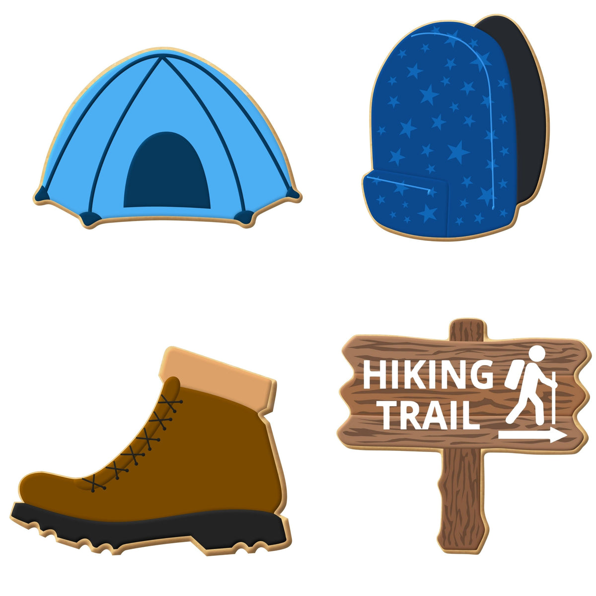 Hiking Cookie Cutter 4 Pc Set HS0559