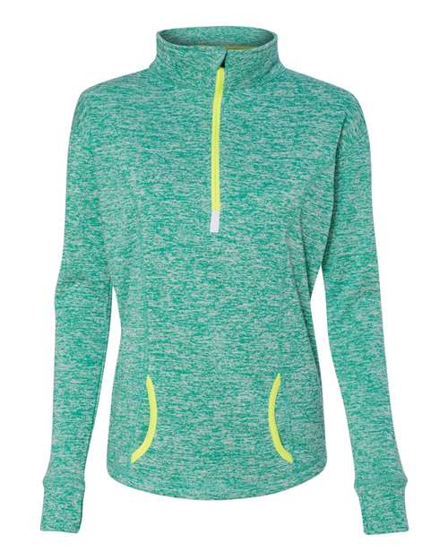 Women's Cosmic Fleece Quarter-Zip Pullover | USA Decoration