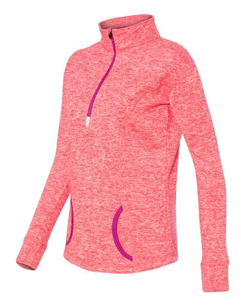 Women's Cosmic Fleece Quarter-Zip Pullover | USA Decoration