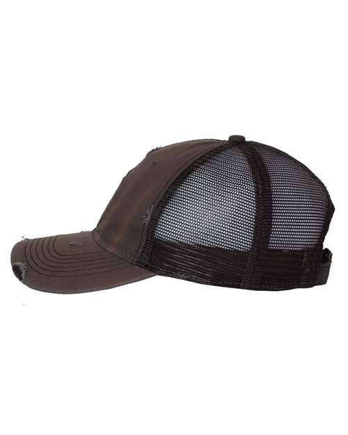Bounty Dirty-Washed Mesh-Back Cap | USA Decoration