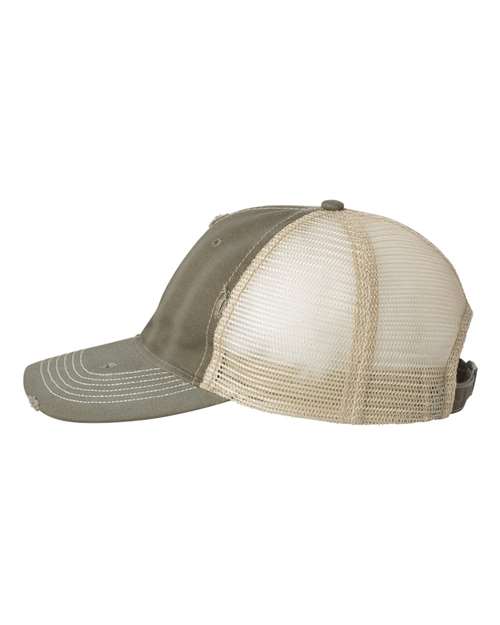 Bounty Dirty-Washed Mesh-Back Cap | USA Decoration