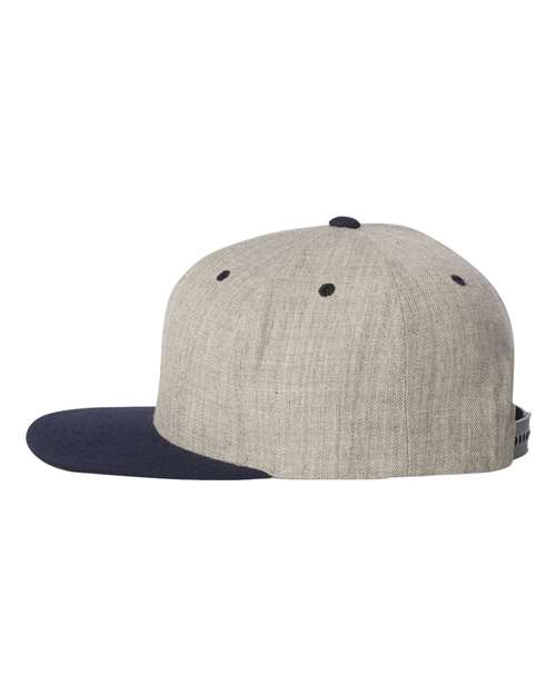 Premium Flat Bill Snapback Cap | USA Decoration