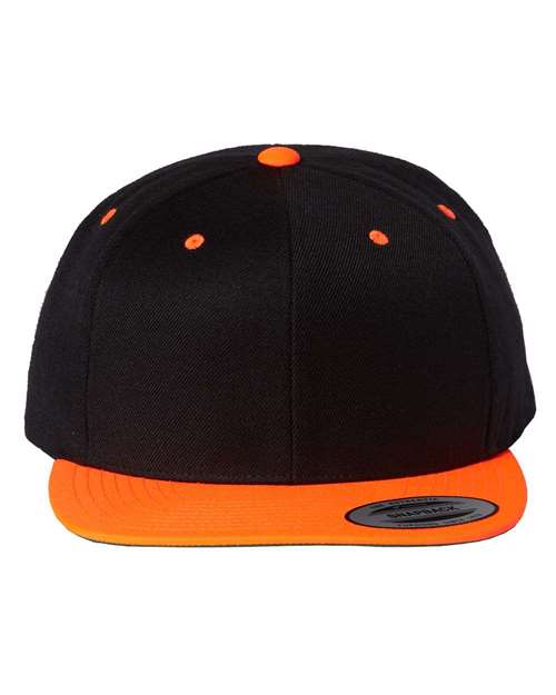 Premium Flat Bill Snapback Cap | USA Decoration
