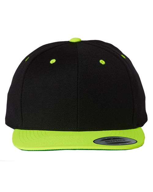 Premium Flat Bill Snapback Cap | USA Decoration