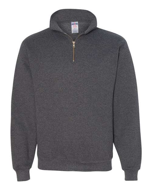 Super Sweats NuBlend® Quarter-Zip Cadet Collar Sweatshirt | USA Decoration