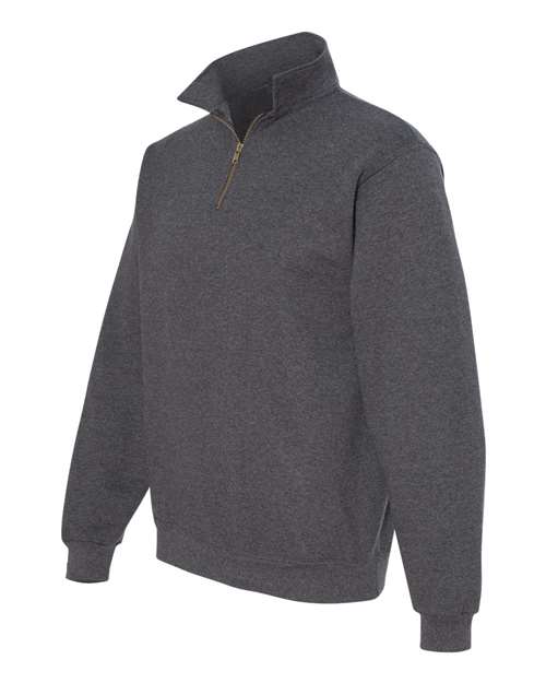 Super Sweats NuBlend® Quarter-Zip Cadet Collar Sweatshirt | USA Decoration