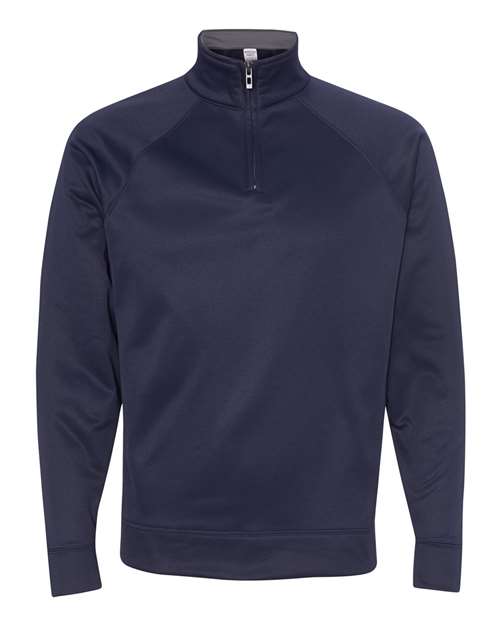 Dri-Power® Sport Quarter-Zip Cadet Collar Sweatshirt | USA Decoration