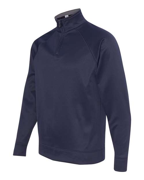Dri-Power® Sport Quarter-Zip Cadet Collar Sweatshirt | USA Decoration