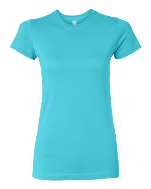 Women's Fitted Fine Jersey Tee | USA Decoration