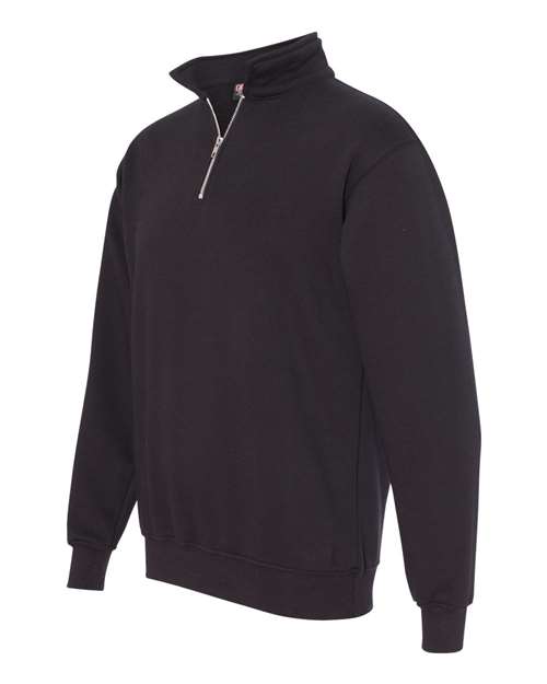 USA-Made Quarter-Zip Pullover Sweatshirt | USA Decoration