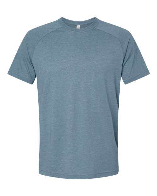 Heather CVC Raglan Tee | USA Decoration