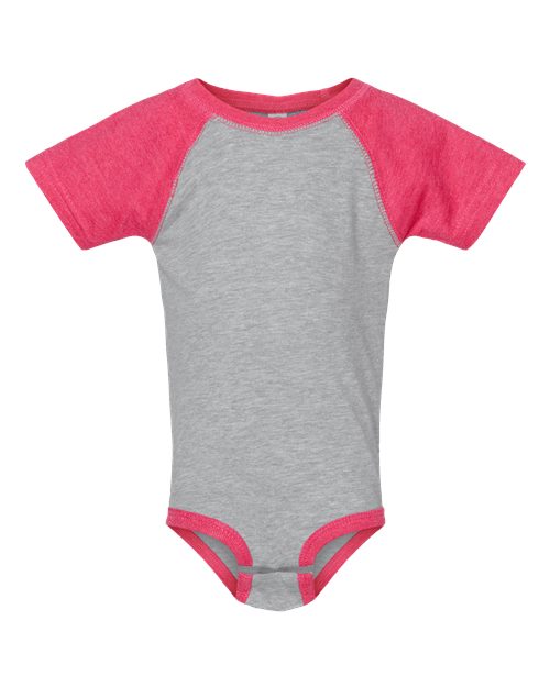 Infant Baseball Fine Jersey Bodysuit | USA Decoration