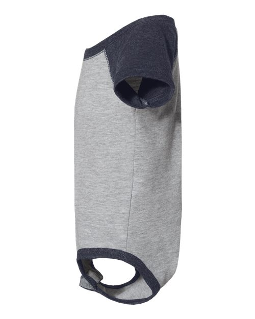 Infant Baseball Fine Jersey Bodysuit | USA Decoration