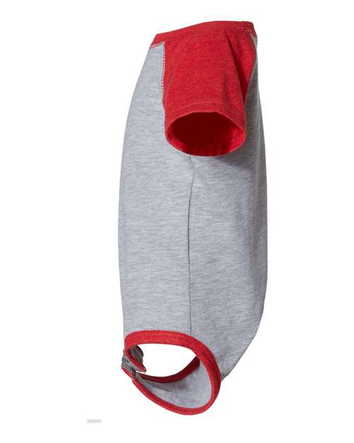 Infant Baseball Fine Jersey Bodysuit | USA Decoration