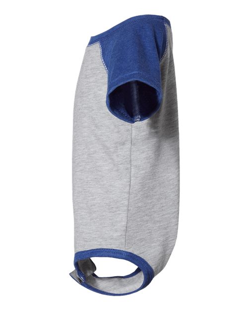 Infant Baseball Fine Jersey Bodysuit | USA Decoration