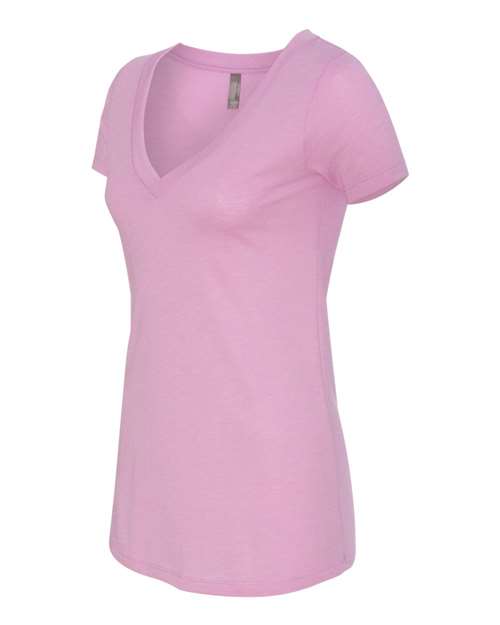 Women’s Triblend Deep V-Neck T-Shirt | USA Decoration