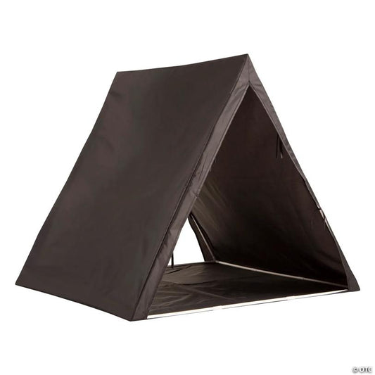 45" x 40" Black Plastic Sleepover Tent with Frame