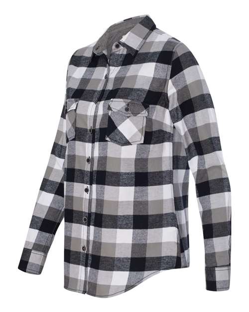 Women's Vintage Brushed Flannel Shirt | USA Decoration