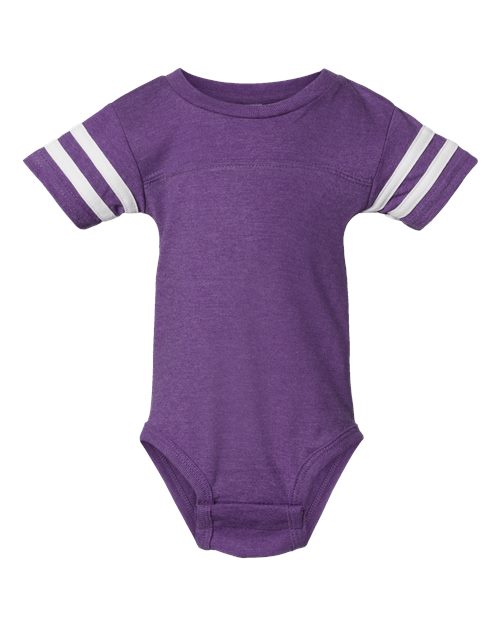 Infant Football Fine Jersey Bodysuit | USA Decoration