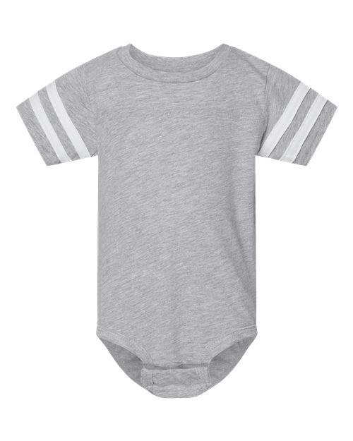 Infant Football Fine Jersey Bodysuit | USA Decoration