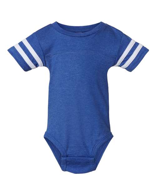 Infant Football Fine Jersey Bodysuit | USA Decoration