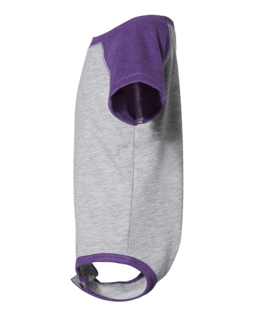 Infant Baseball Fine Jersey Bodysuit | USA Decoration