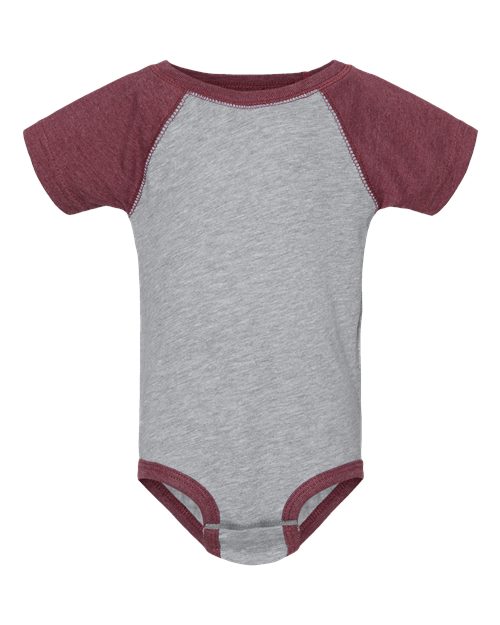 Infant Baseball Fine Jersey Bodysuit | USA Decoration