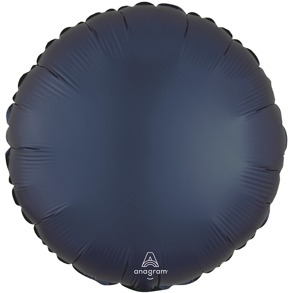 18 inch CIRCLE - SATIN TRUE NAVY | USA Decoration®