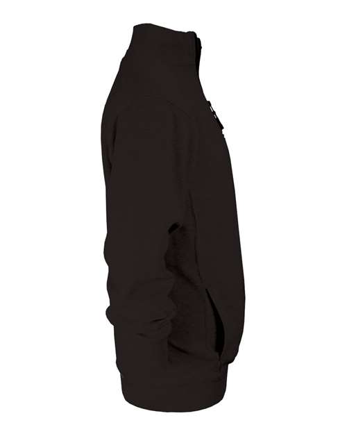Quarter-Zip Fleece Pullover | USA Decoration