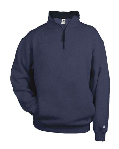 Quarter-Zip Fleece Pullover | USA Decoration